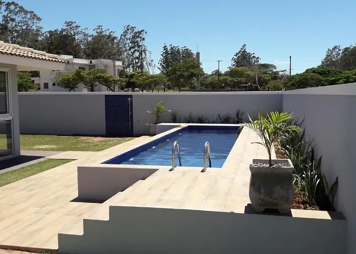 Casa Piscina Climatizada Santa Barbara Resort #Casadecampo131